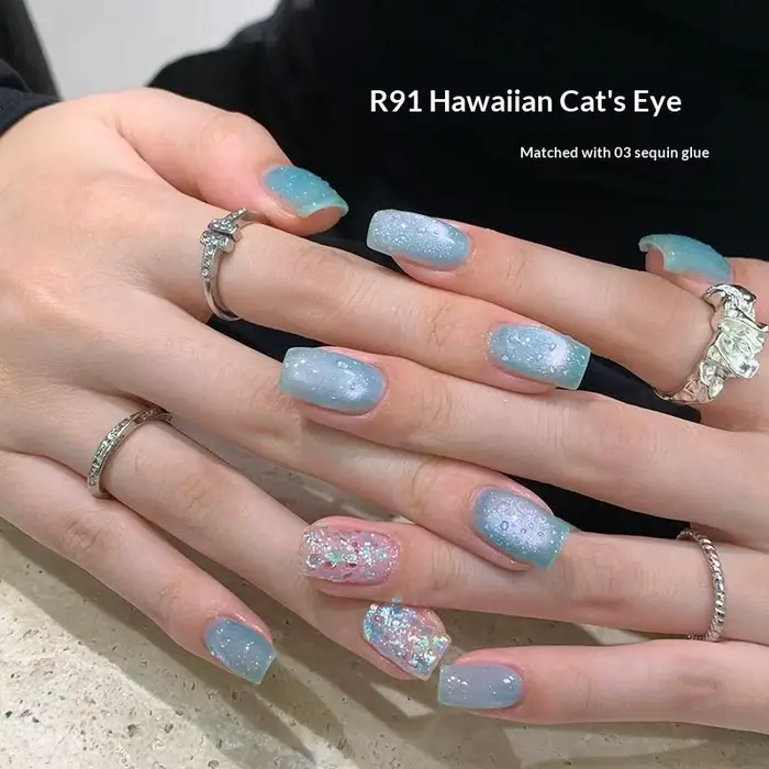 Nouveau Gel Nail Art 3D Haute Transparence Effet Goutte d'Eau