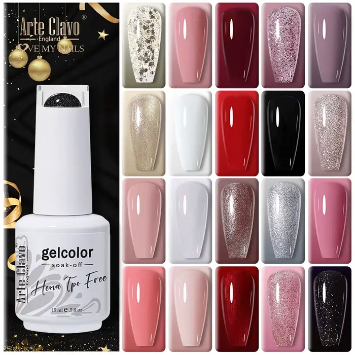 Arte Clavo 15ml vernis à ongles Gel nu couleur manucure longue durée