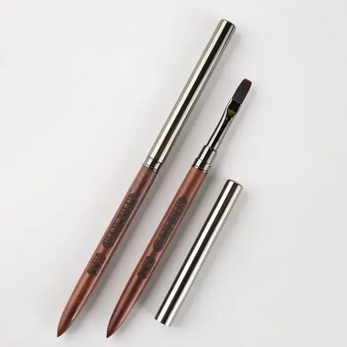 Pinceau de peinture en gel pour ongles, accessoire de construction d'ongles en acrylique, pinceaux d