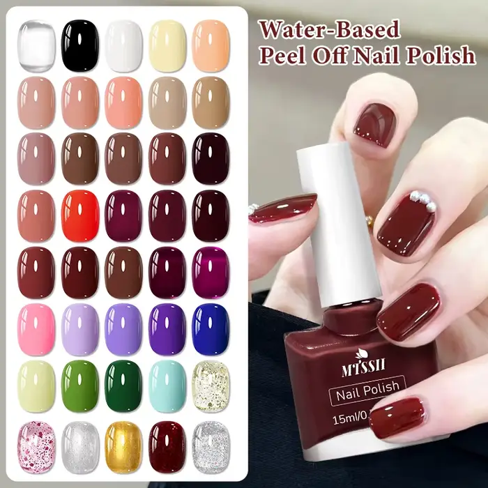 Vernis à ongles à base d'eau