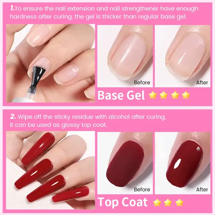 BORN PRETTY 6 en 1 colle à ongles Gel 15ML
