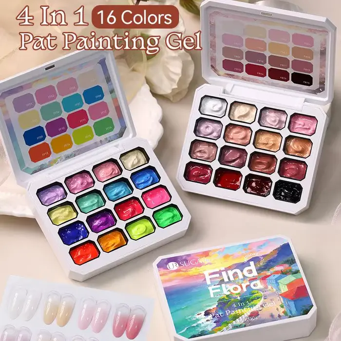 Kit de gel à ongles dégradé facile à appliquer