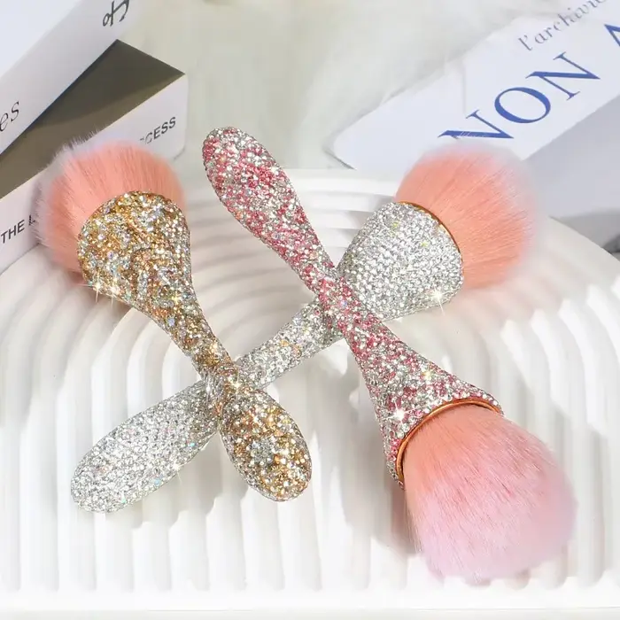 Brosse douce Rose Rose pour manucure