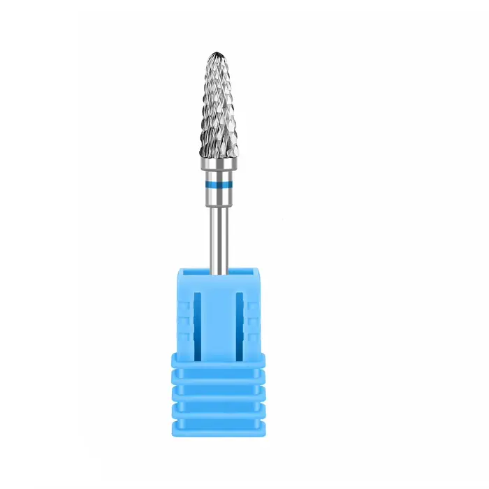 Embouts de ponçage pour ongles, 6 pièces, embouts de fraisage en carbure pour machine à ongles, tête