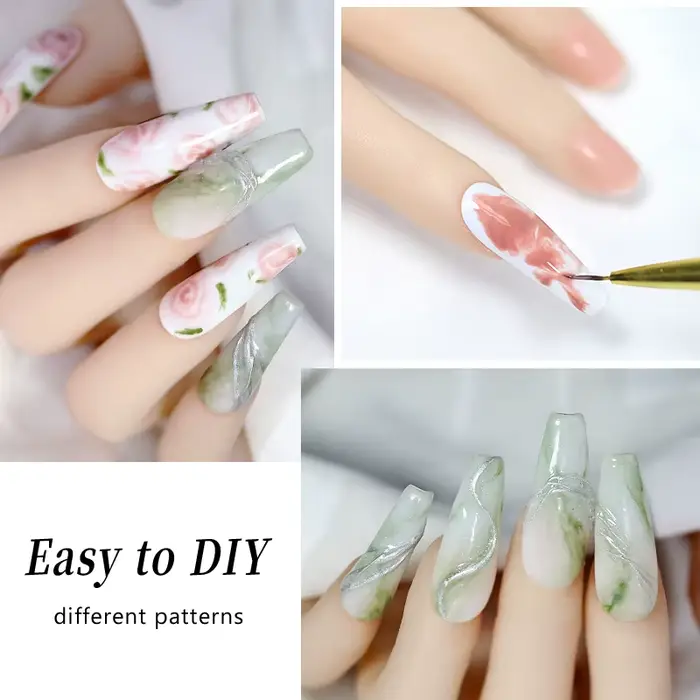 Arte Clavo fleur Gel Nail Art