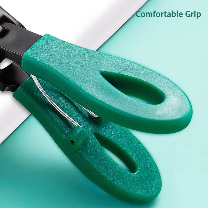 Coupe-ongles Ultra tranchant Portable en acier inoxydable, ouverture à large mâchoire, anti-éclabous