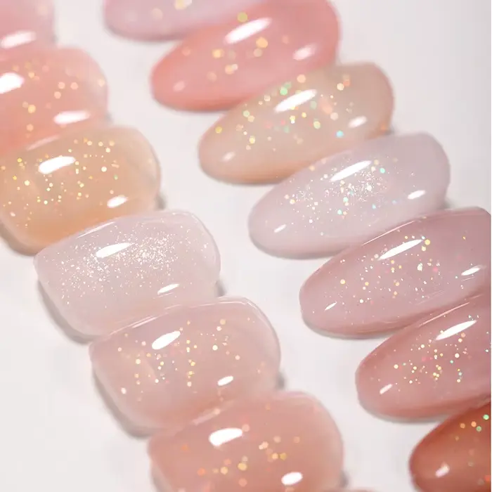 BORN PRETTY Vernis à ongles gel nu transparent gelée 10 ml