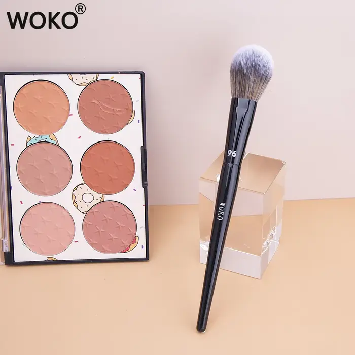 96 Blush brosse visage Contour surligneur fard à joues brosse bronzant professionnel poudre Blush pi
