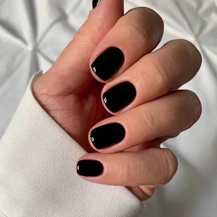24 pièces/ensemble couleur unique brillant Faux ongles couverture complète amovible
