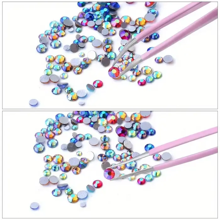 Ensemble de stylos diamant à double extrémité pour manucure