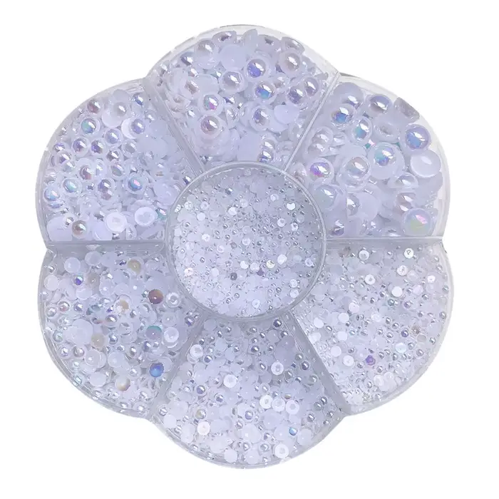 Demi perles Art embellissements manucure bricolage artisanat pour vos ongles livraison directe
