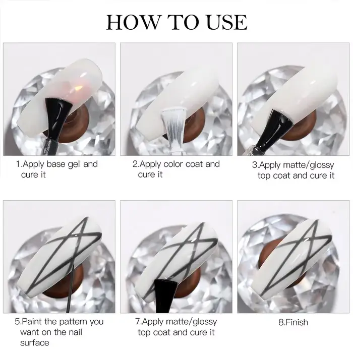 Kit de vernis à ongles Gel