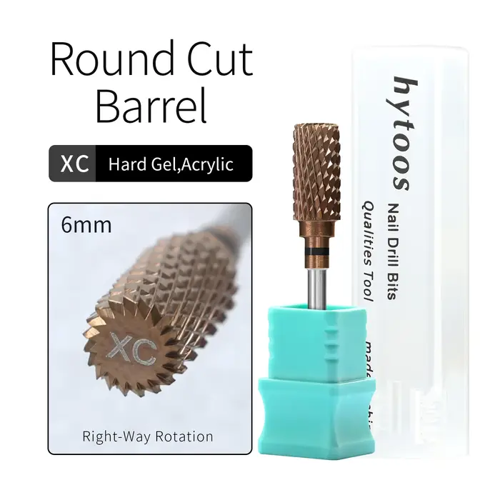 HYTOOS Embouts de ponceuse à ongles professionnels en carbure