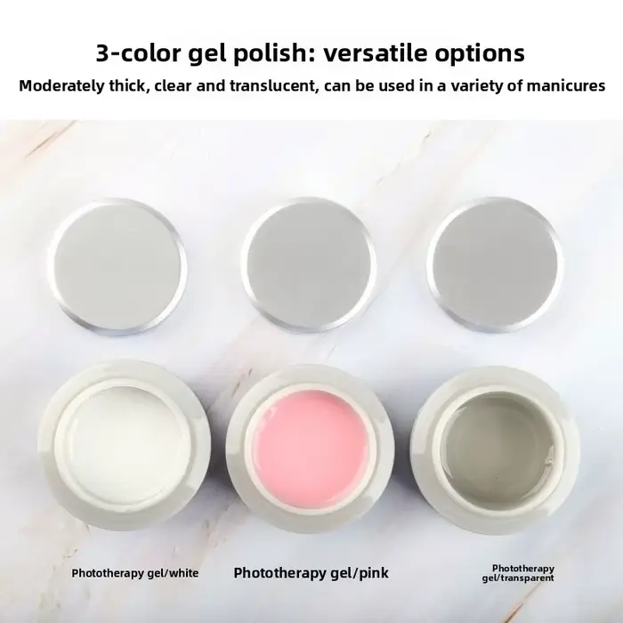 Gel d'extension et d'amélioration des ongles, super résistant et à séchage rapide, gel UV profession
