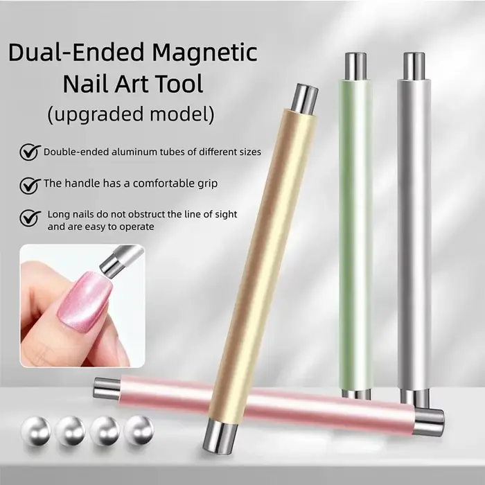 Nouvel outil magnétique pour vernis à ongles effet œil de chat