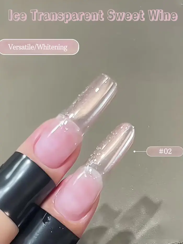 1-12 pièces ZH Printemps/Été Perles de gel pour vernis à ongles effet œil de chat, transparentes eff