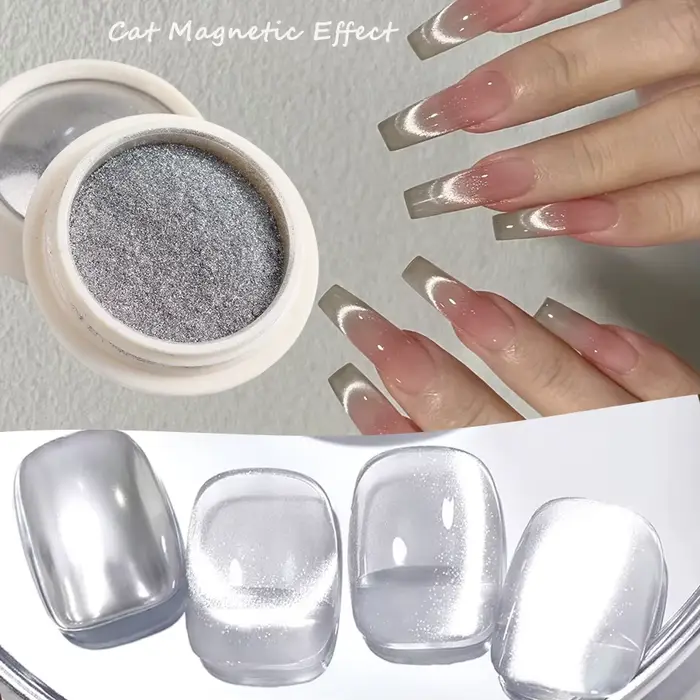 Aurora Cat – poudre magnétique pour ongles