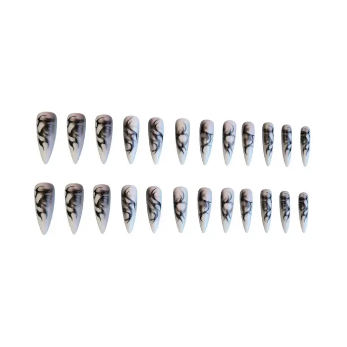 Faux ongles style Y2K, 24 pièces