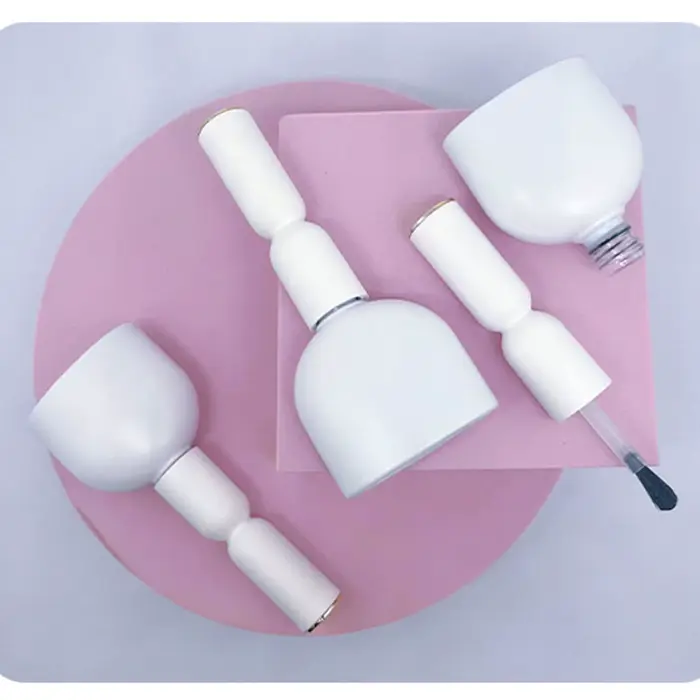Mini Bouteille en Verre avec Brosses pour Verhéritage à Ongles