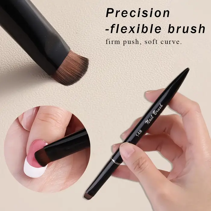 Brosse à ongles française avec tête