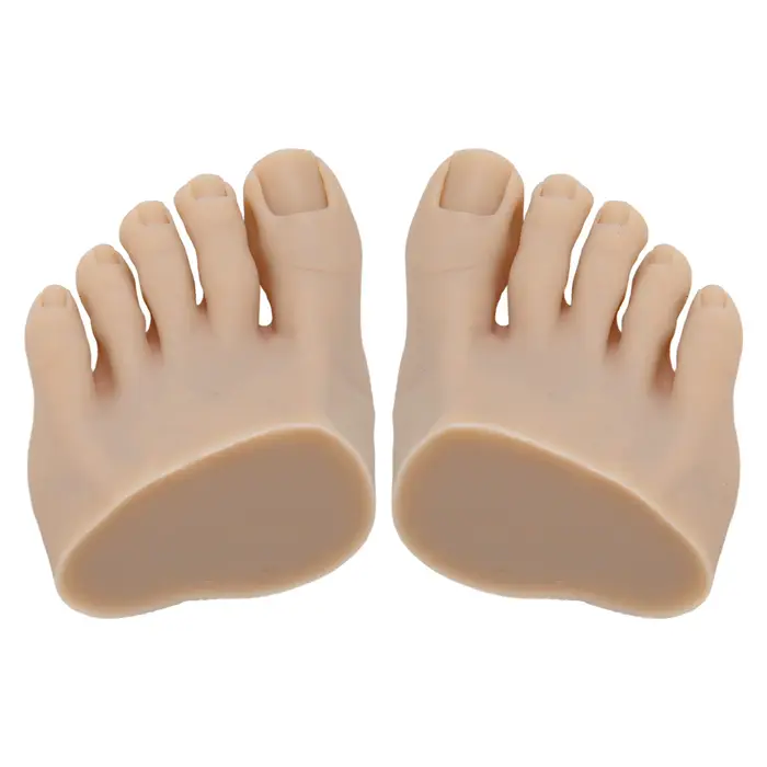 Modèle de pied d'art d'ongle