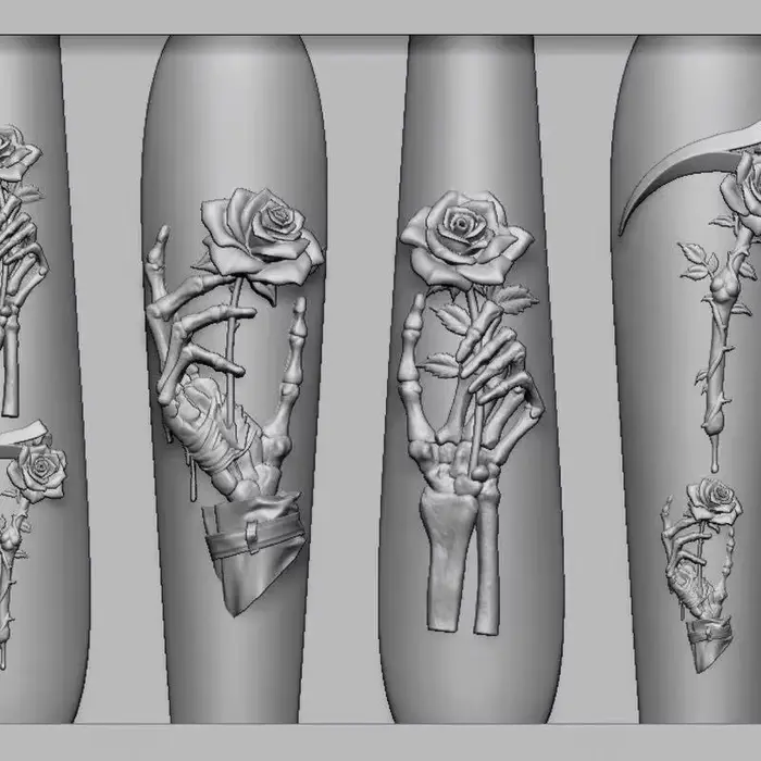 Moules en Silicone pour Nail Art