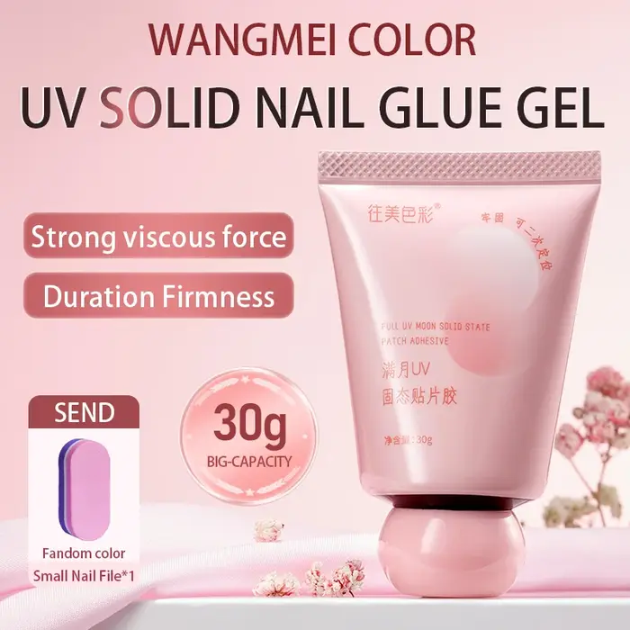 WANGMEI couleur Gel solide colle à ongles 30g Gel doux