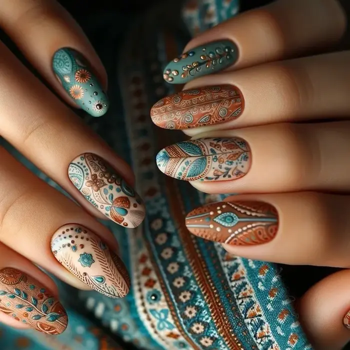 24 pièces/boîte longs cercueil faux ongles Art Rose avec colle portable nu