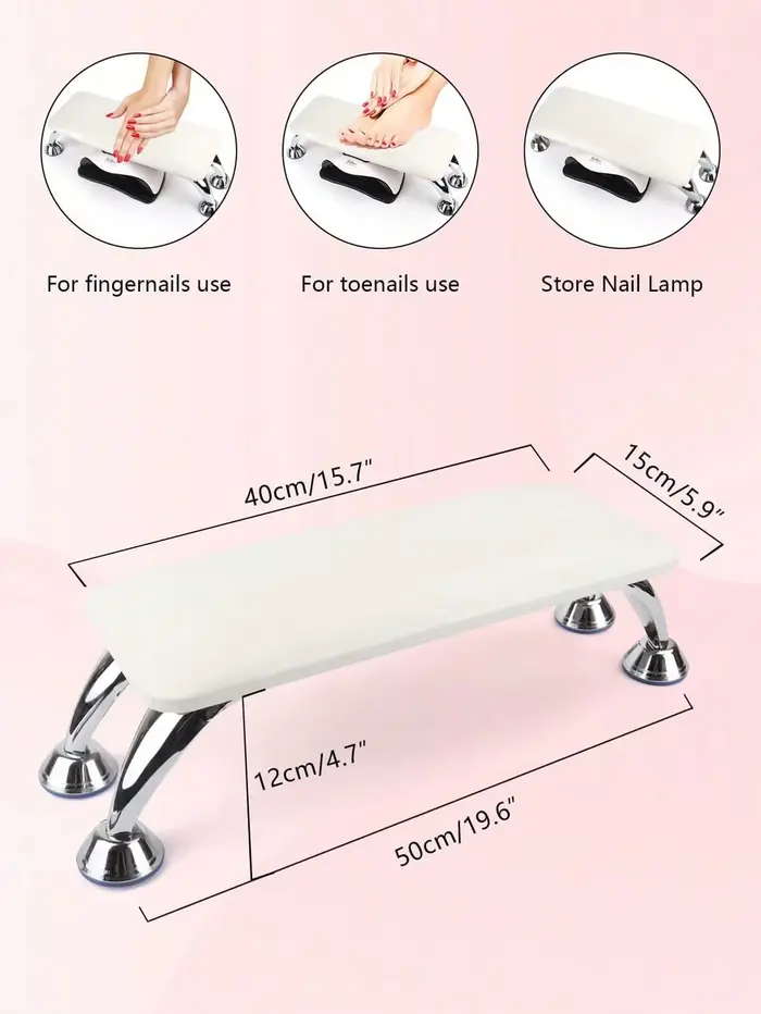 Support de repose-main en PU pour ongles