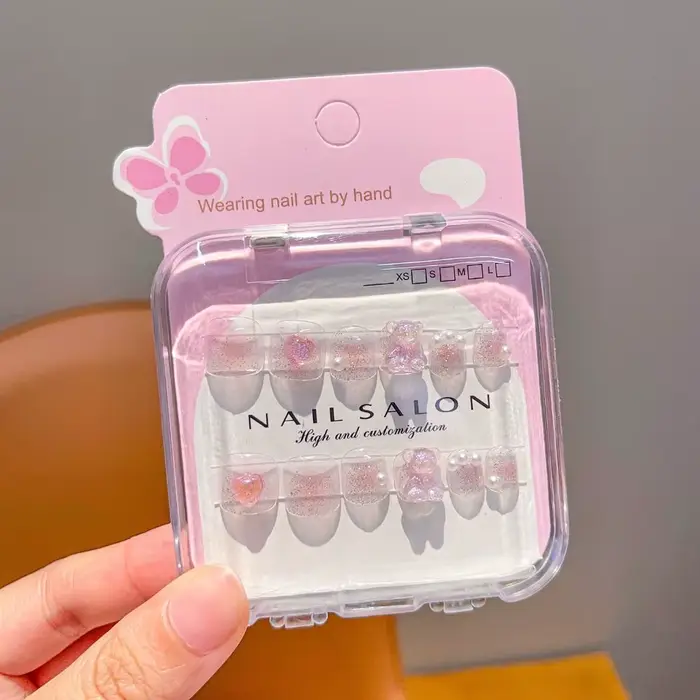 Ongles autocollants amovibles pour enfants