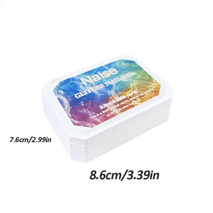 Vernis à ongles solide couleur gelée d'été Gel 9 couleurs Gel à ongles-Gel à réglage fort