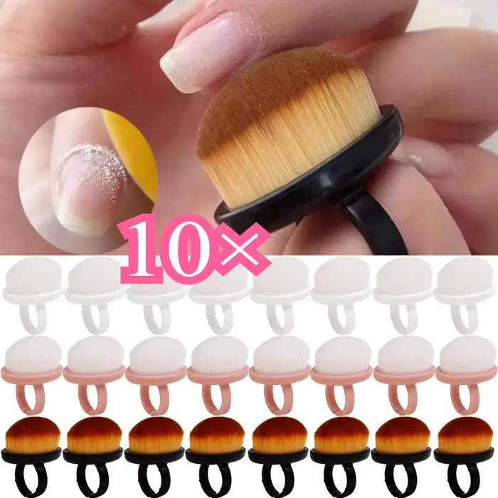 Brosse professionnelle anti-poussière pour ongles