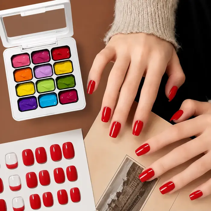 Vernis à ongles en gel fluorescent 12 couleurs