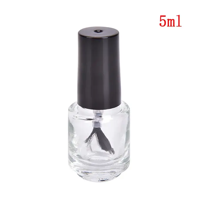 【1 pièce, flacon vide en verre pour vernis à ongles de 5/10/15 ml avec pinceau