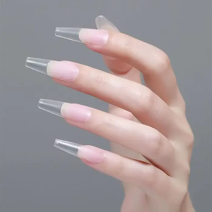 100 pièces/boîte faux ongles sans polissage sans Trace presse démale