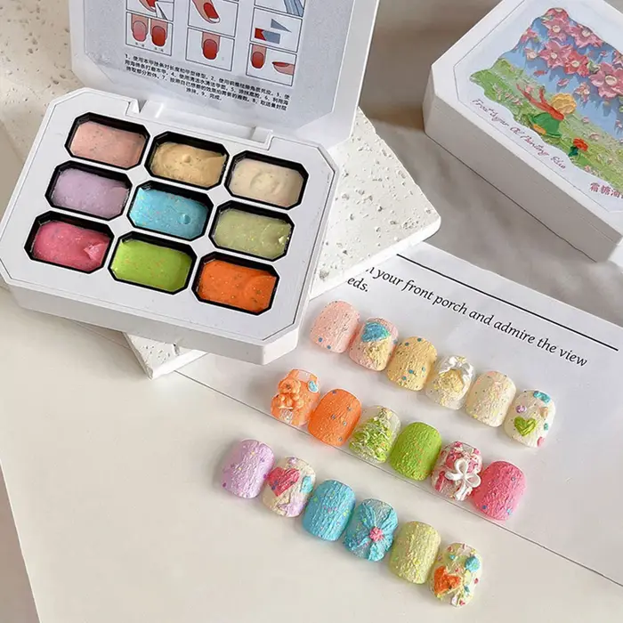 Pat Gel – Peinture Pigmentée Mate Dégradée 9 Couleurs