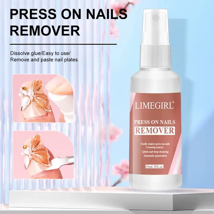 LIMEGIRL 60ml dissolvant de Gel pour ongles liquide