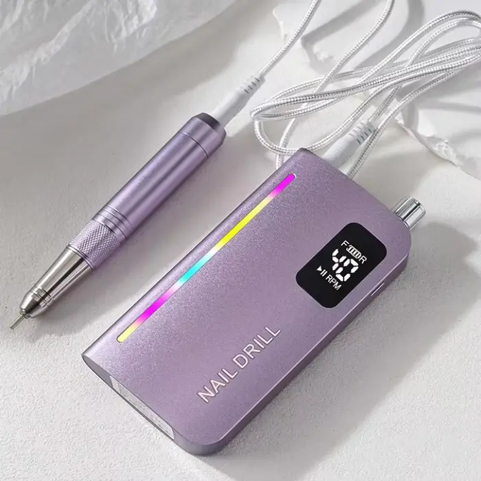 Équipements professionnels rechargeables pour ongles, 45000 tr/min, Turbine sans balais de haute qua