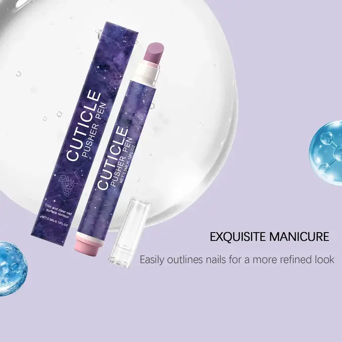 Stylo de soin des ongles – Nettoie la surface, adoucit les cuticules, prépare les ongles pour la manucure.