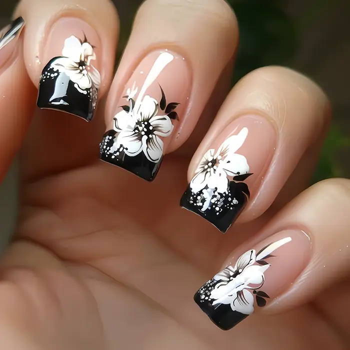 Faux ongles courts et moyens pour femmes et filles