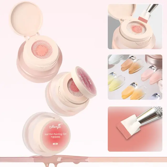 Gel dégradé pour Nail Art