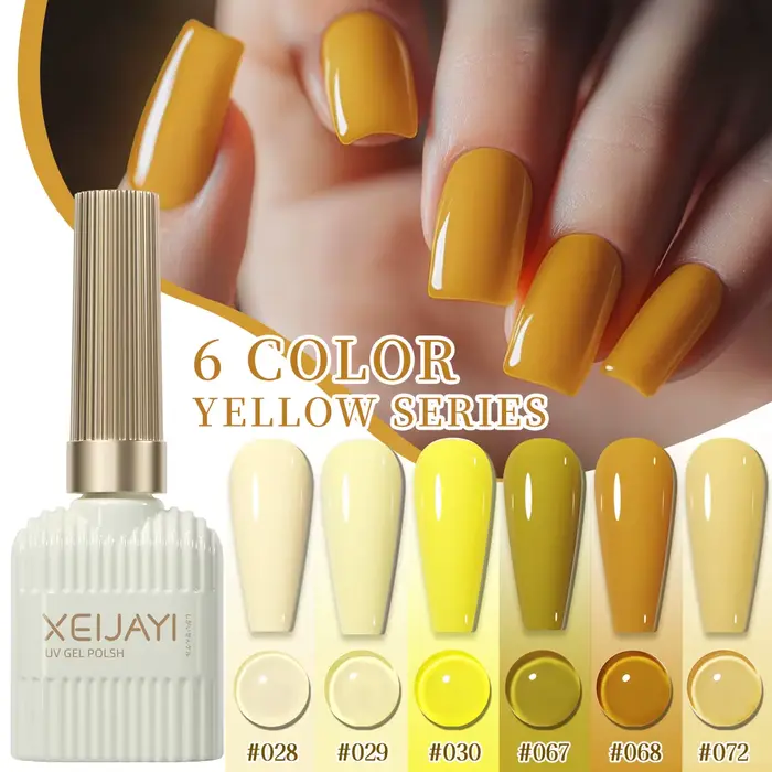 Vernis à ongles Gel jaune d'oie 15ml