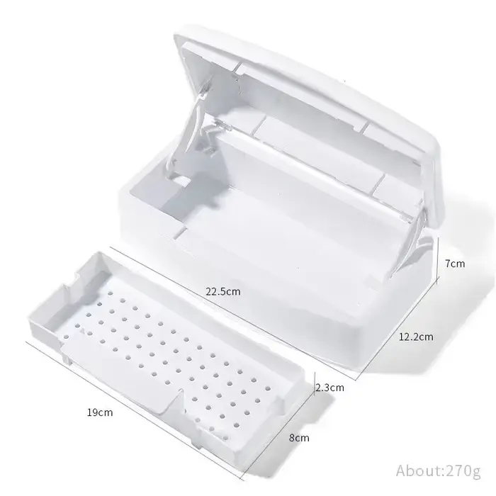 Plateau de stérilisation des ongles