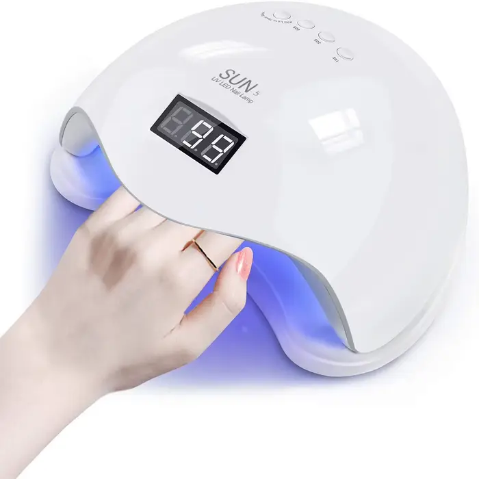 Sèche-vernis à ongles gel avec lumière LED UV