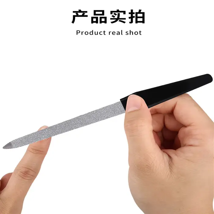 Limes à ongles professionnelles double face en 3 pièces - Parfaites pour la manucure et la pédicure à domicile et en salon !