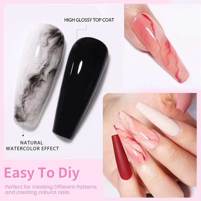 BORN PRETTY 6 en 1 colle à ongles Gel 15ML