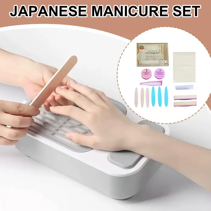 Kit de pédicure Shine, ensemble de préparation des ongles naturels