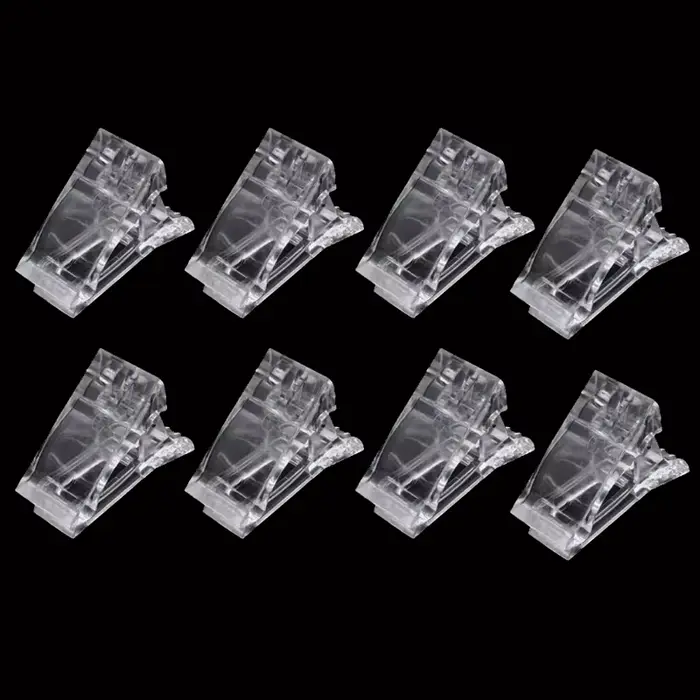 Nail Clips All for Manicure for Nails Uv Gel Polish Fixed Styling Accessories Tools Acrylic Press on Molds French Poly Hand Fake