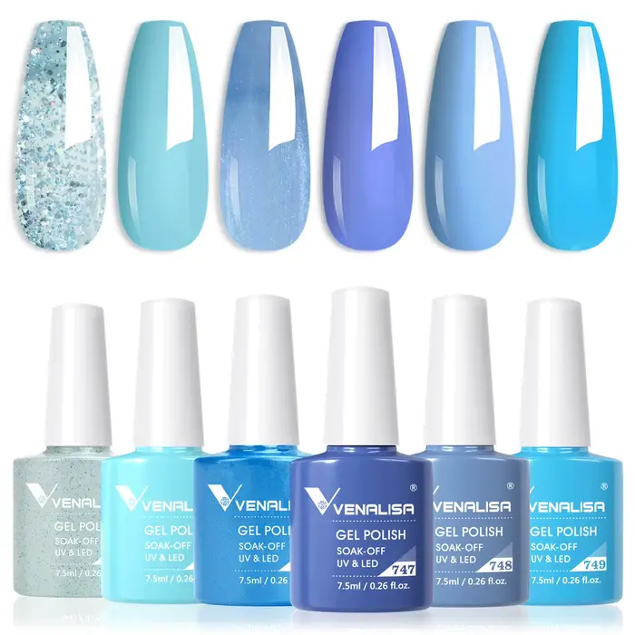 Venalisa vernis à ongles Gel couleur d'automne TPO gratuit saison d'automne Kit de vernis à ongles G