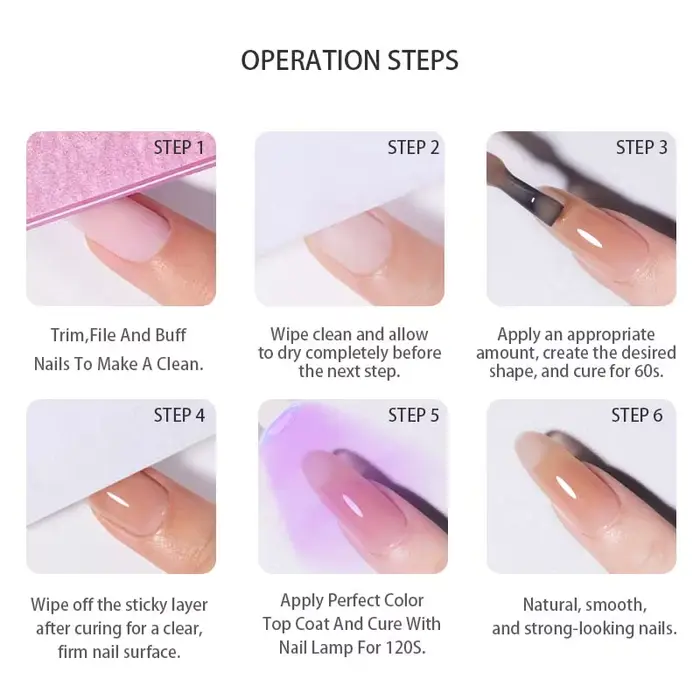 PERFECT COLOR Gel de Base Caoutchouc Nude 12ml